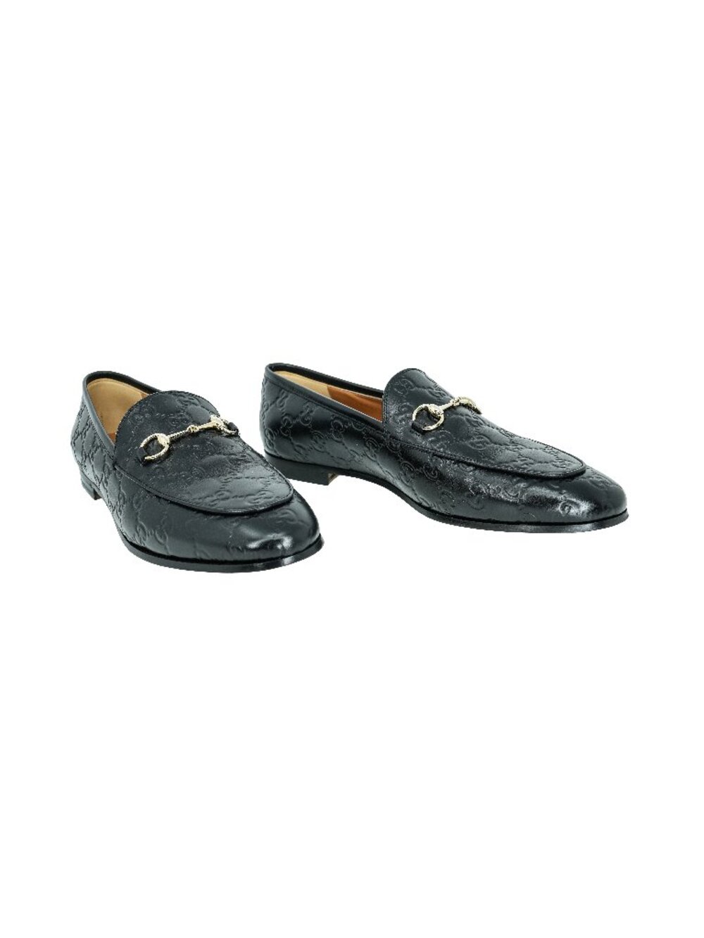 Gucci GG Leather Jordaan Loafers